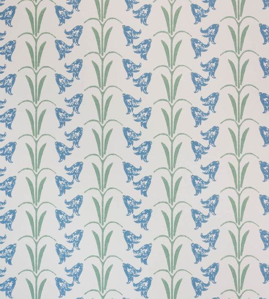 Bluebells Wallpaper by Barneby Gates Blue/Green