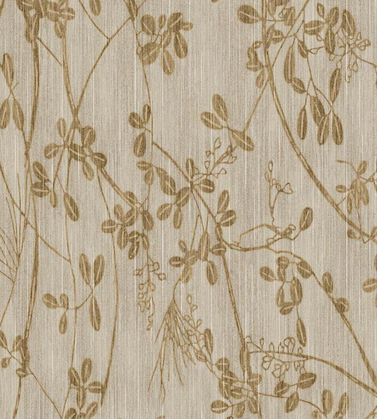 Botanical Trail Wallpaper by Eijffinger Yellow / Ochre