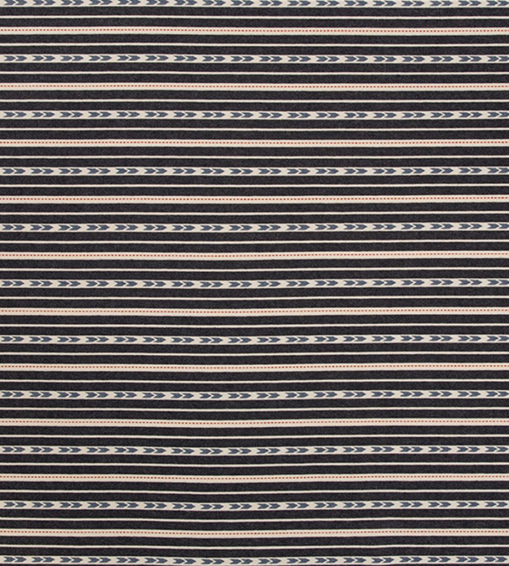 Bow And Arrow Fabric by Christopher Farr Cloth Indigo