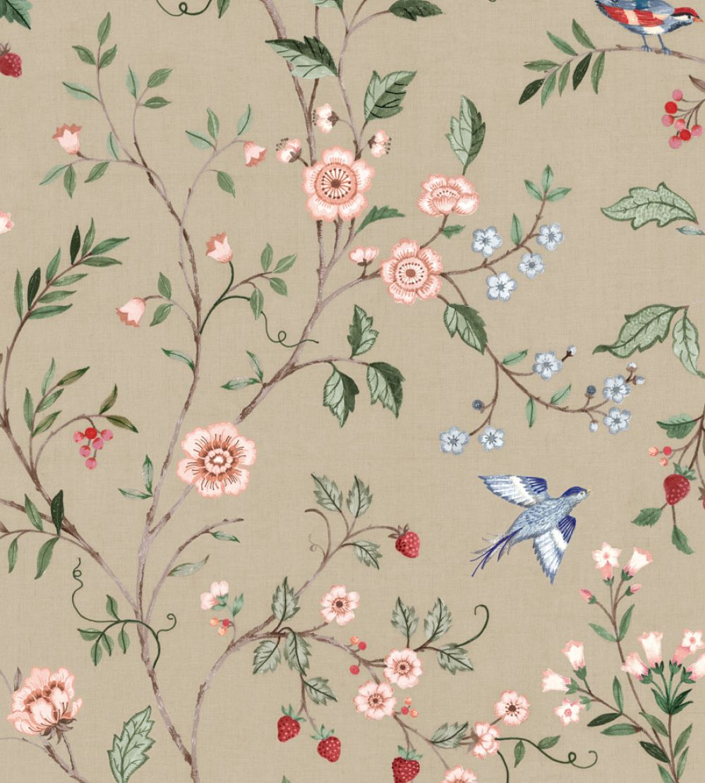 Bucolic Wallpaper by Coordonne Jute