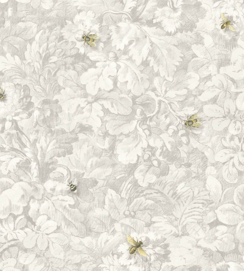Busy Bee Wallpaper by Woodchip & Magnolia Natural