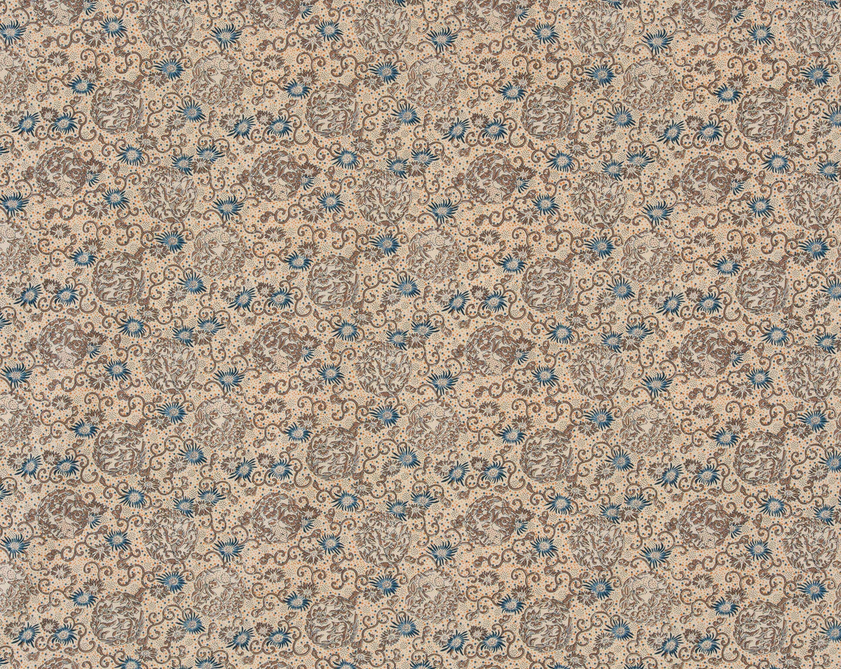 Butterfly Fabric by Le Manach in Taupe (L4226004)