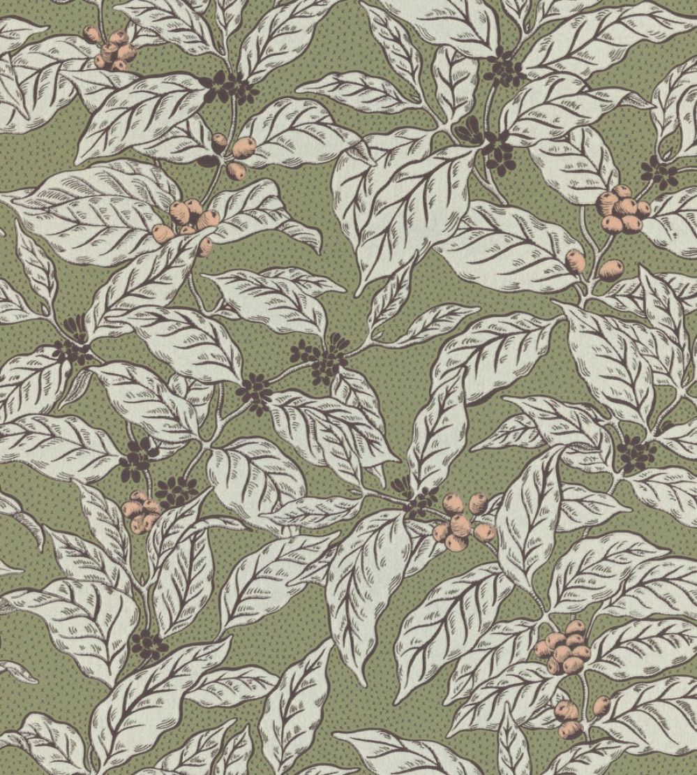 Caffeine Wallpaper by Langelid Von Bromssen Hacienda Green