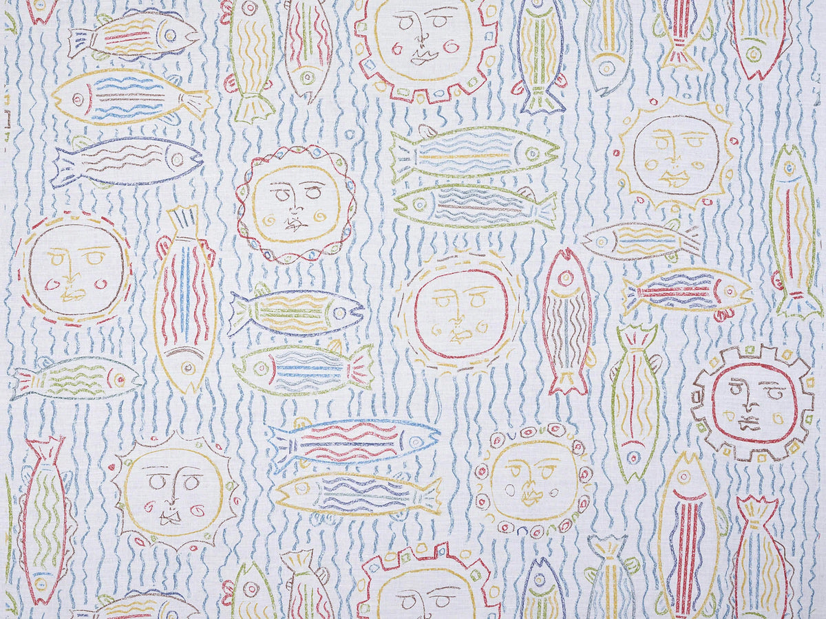 Calanques Fabric by Pierre Frey in Mediterranee (F3538001)