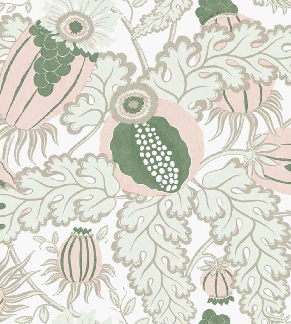 Carnival Vinyl Wallpaper by Christopher Farr Cloth Opal