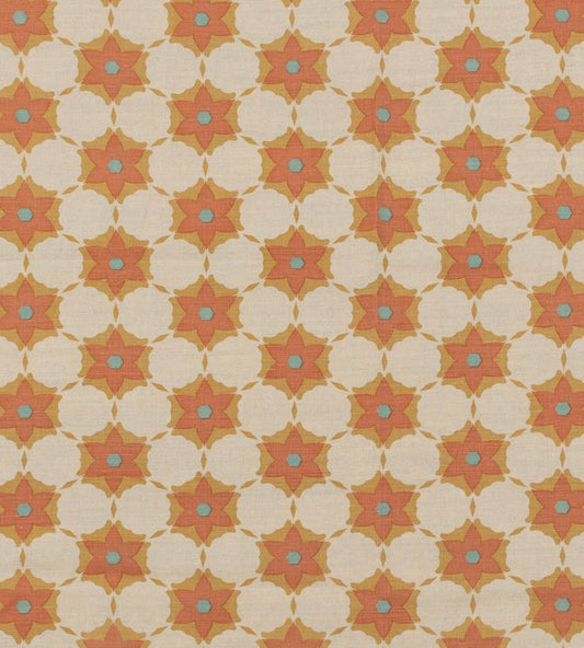Carolina Fabric by Vanderhurd Day Lily/Natural
