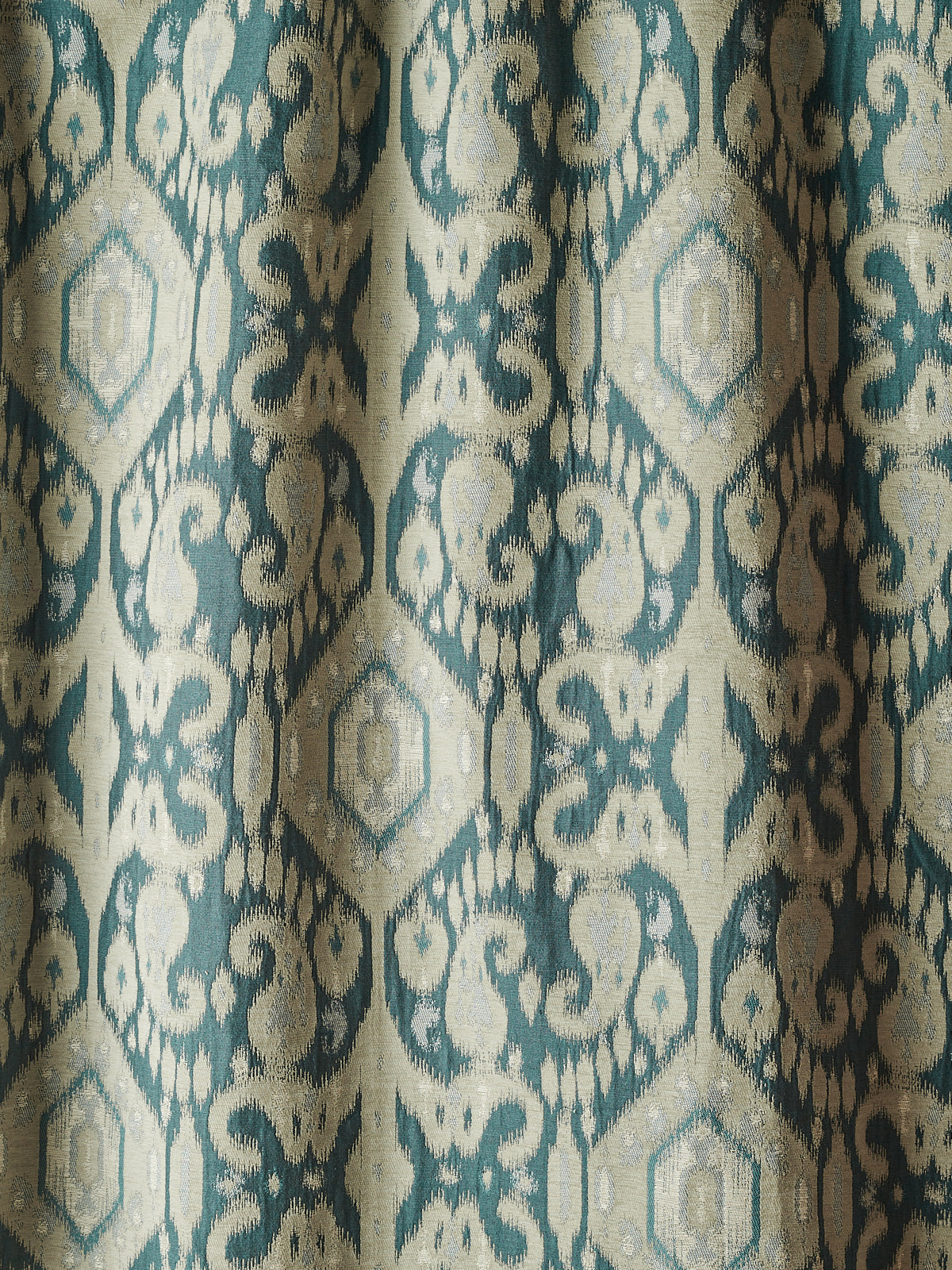 Chimu Ikat Fabric by Watts 1874 in Blue