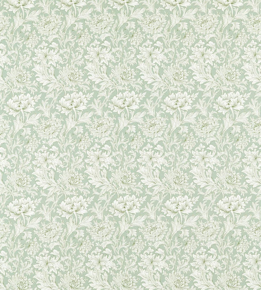 Chrysanthemum Toile Fabric by Morris & Co Willow