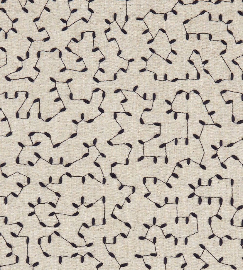 Bibury Fabric by Clarke & Clarke Midnight