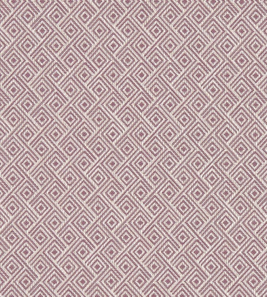 Rhombus Fabric by Clarke & Clarke Heather
