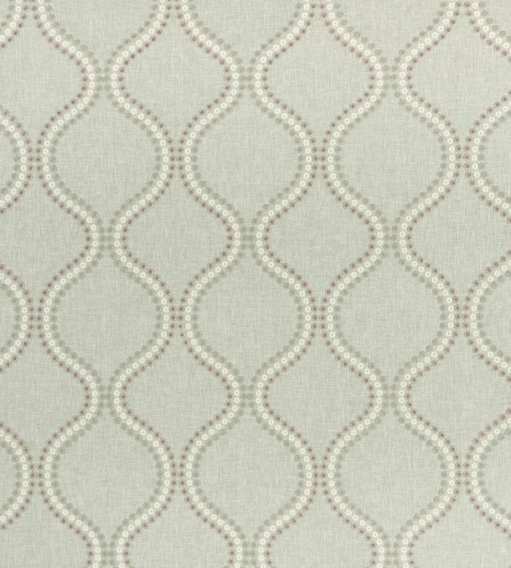 Layton Fabric by Clarke & Clarke Heather