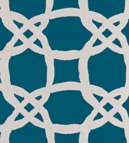 Fascino Fabric by Clarke & Clarke Kingfisher