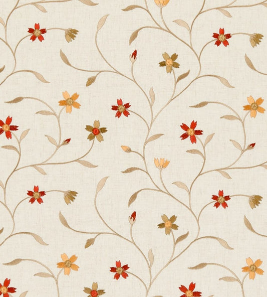 Mellor Fabric by Clarke & Clarke Spice