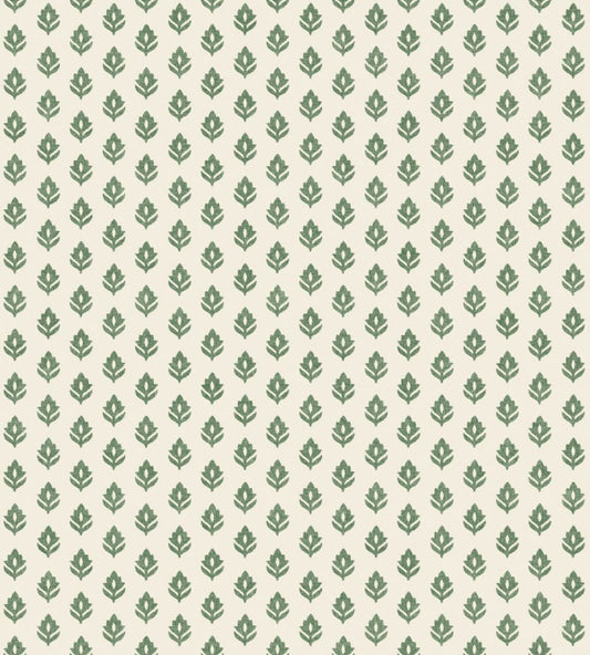 Clover Wallpaper by Coordonne Green