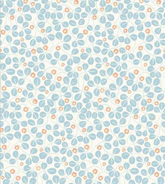 Clover Wallpaper by DADO 02 Wedgwood