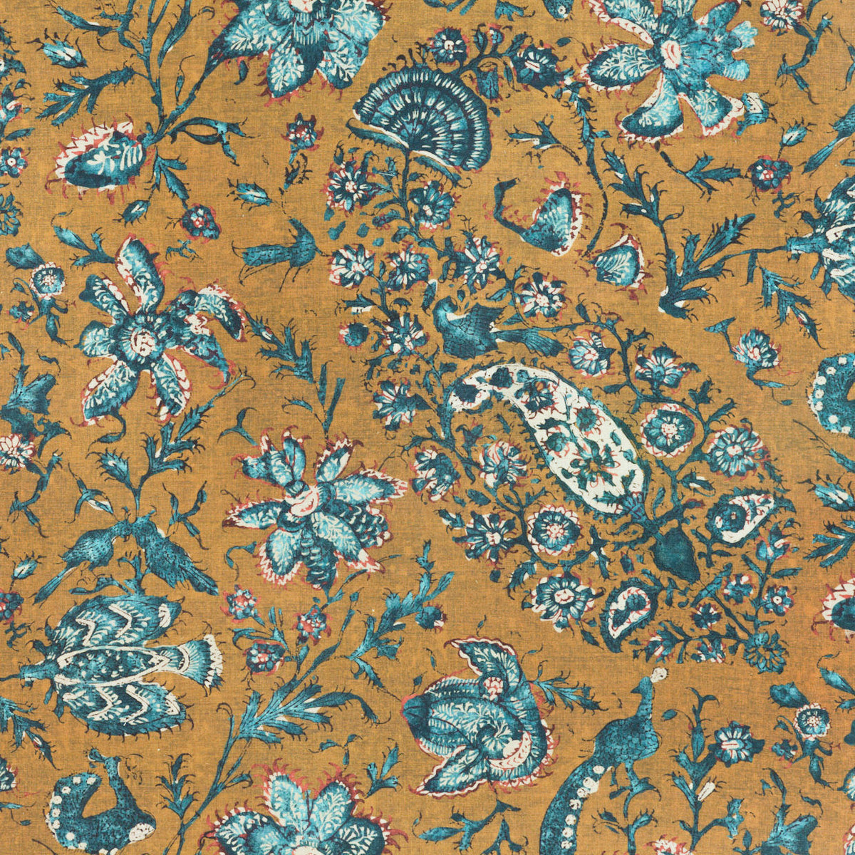 Cochin Burnt Sugar fabric by Lisa Fine Textiles