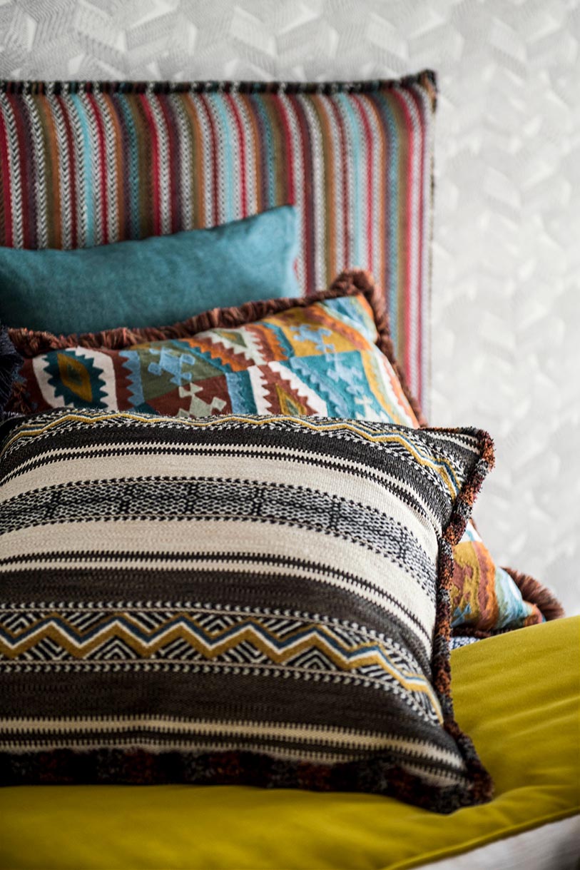 Cochiti Fabric by Pierre Frey shown in a room setting (view 2)