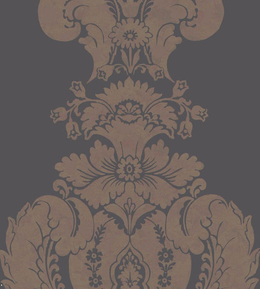 Baudelaire Wallpaper by Cole & Son Black & Bronze