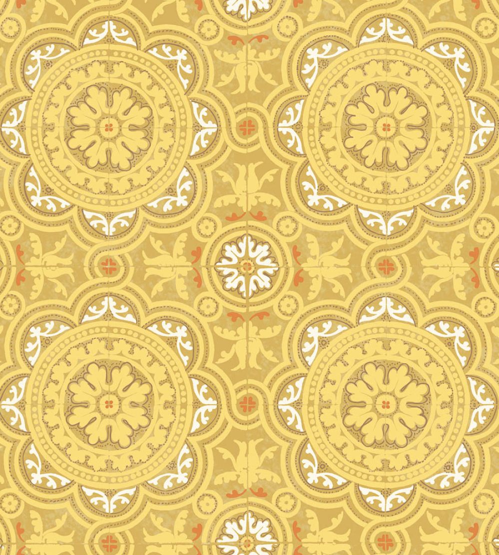 Piccadilly Wallpaper by Cole & Son Ochre