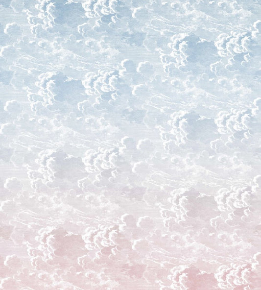 Nuvole Al Tramonto Mural by Cole & Son Dusk (Pink)