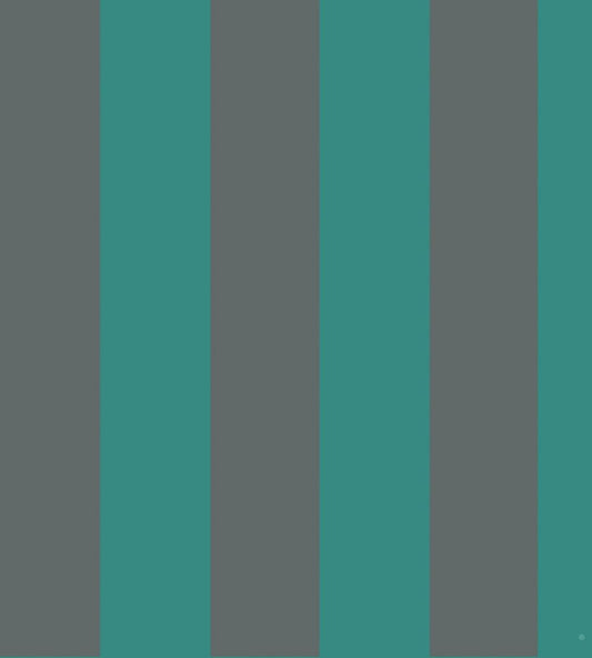 Glastonbury Stripe Wallpaper by Cole & Son Teal/Charcoal