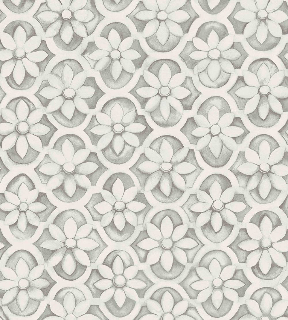 Jali Trellis Wallpaper by Cole & Son Stone