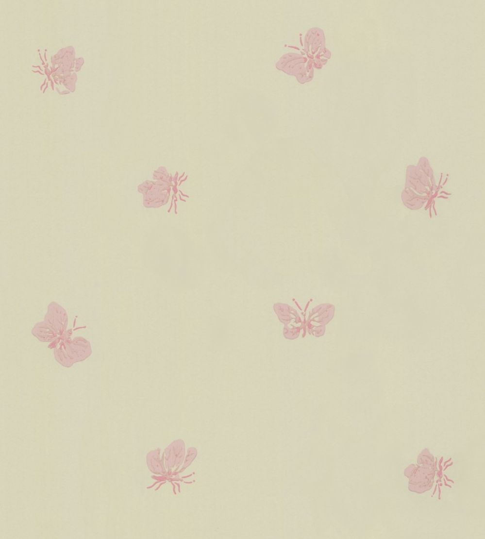 Peaseblossom Wallpaper by Cole & Son Linen & Pink