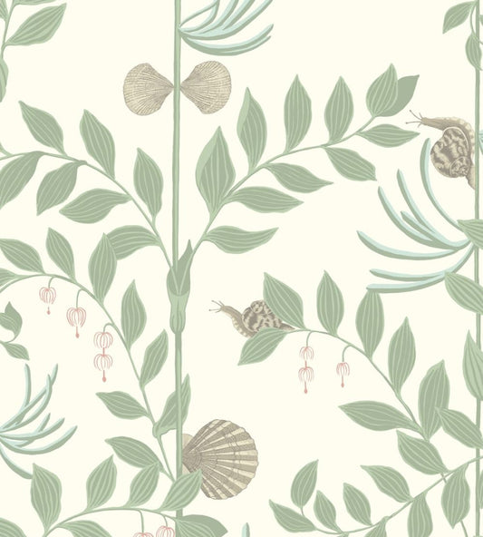 Secret Garden Wallpaper by Cole & Son Soft Green
