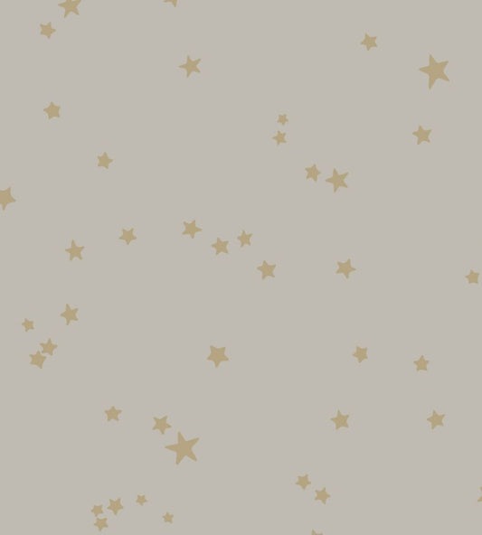 Stars Wallpaper by Cole & Son Linen & Gold