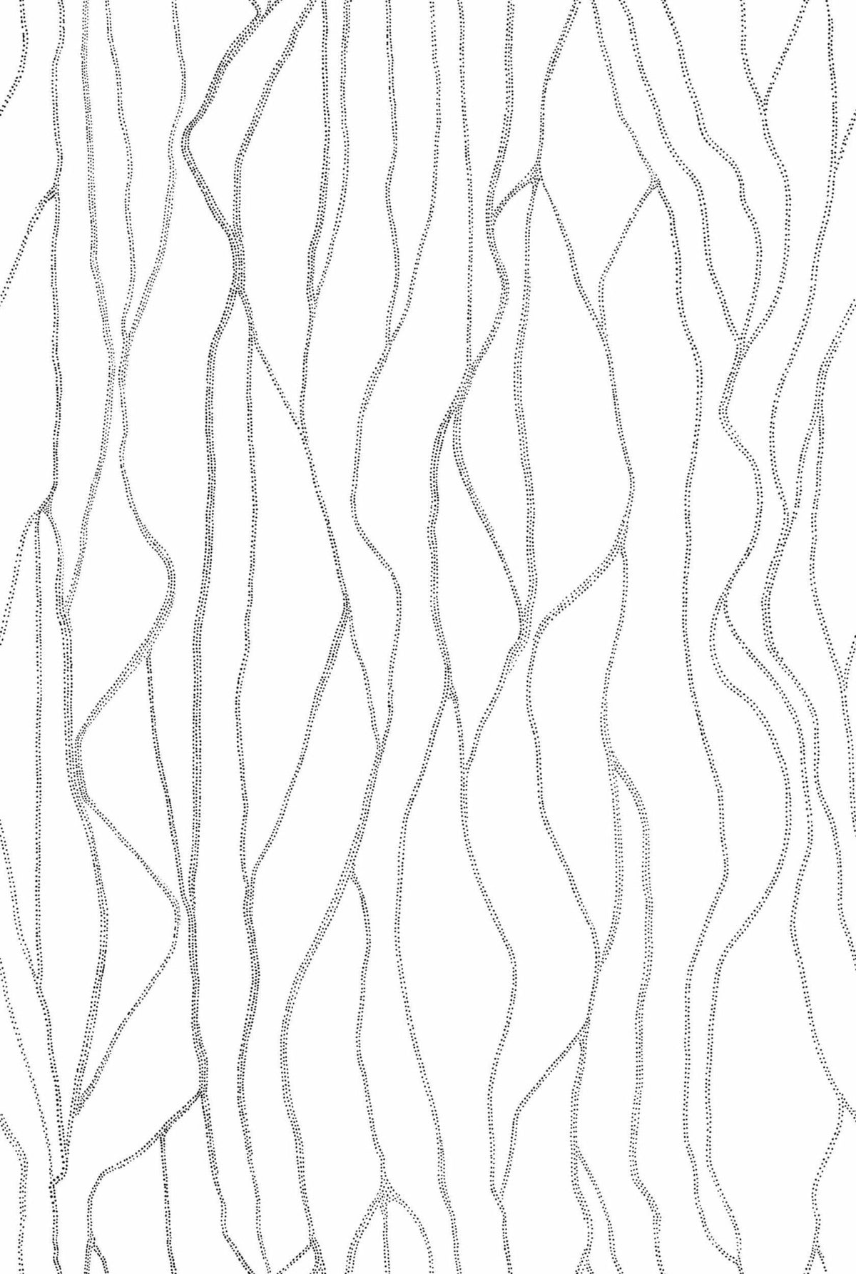 Collage fabric by Coordonné in Swan, shown in a styled room