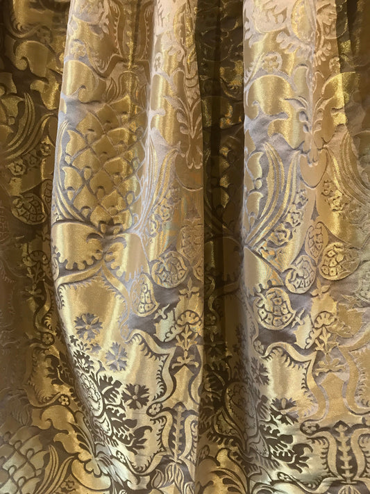 Comper Cathedral Fabric by Watts 1874 in Donkey Lumiyarn