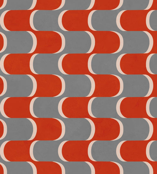 Copacabana Wallpaper by Tres Tintas Indigo