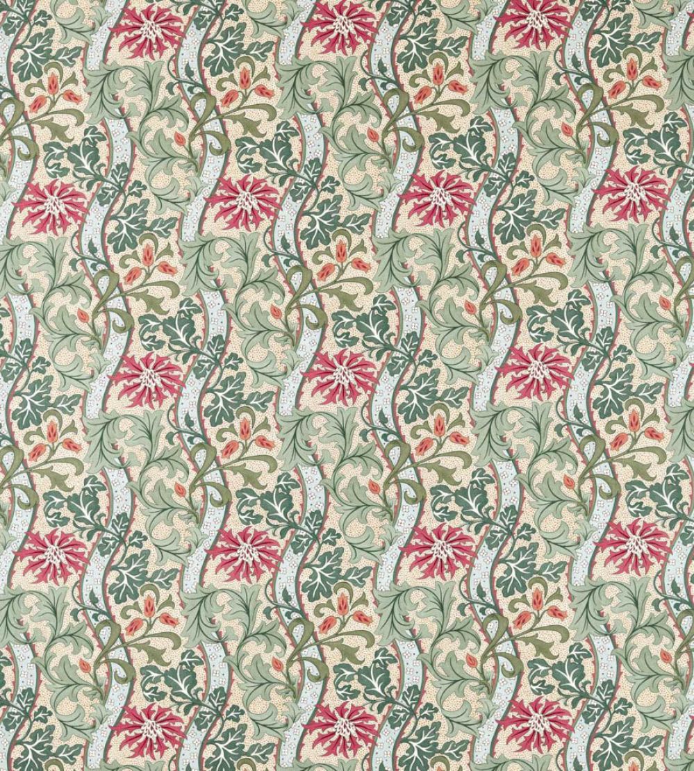 Cornflower Fabric by Morris & Co Russet/Forest