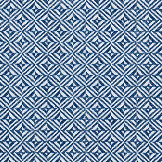 Coronado Cobalt fabric by Clarke & Clarke