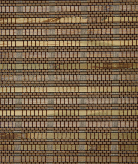 Coronado Molokai natural woven shade swatch in Pewter, Pinnacle B2204