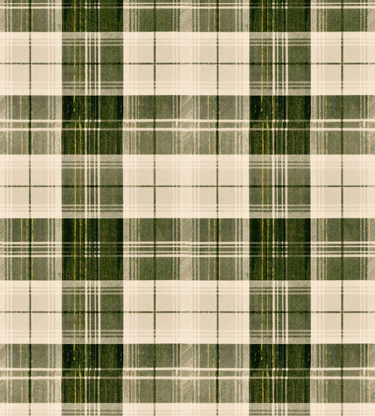 Countryside Plaid Wallpaper by MINDTHEGAP Beechnut