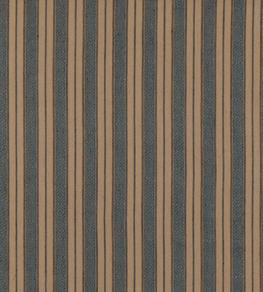 Cowdray Stripe Fabric by Mulberry Home Denim