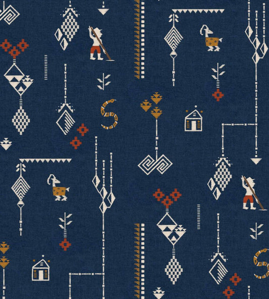 Criollo Wallpaper by Coordonne Indigo