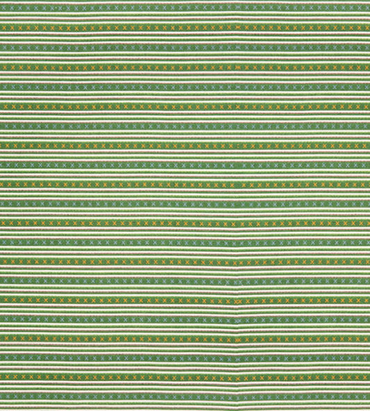 Criss Cross Fabric by Christopher Farr Cloth Green