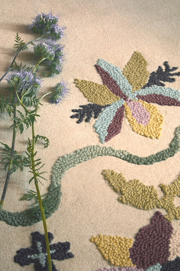 Dalarna Rug by Pierre Frey shown in a room setting (view 2)