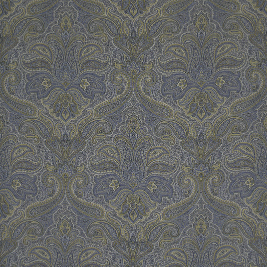 Anastasia Fabric by de Le Cuona in Amber Marine