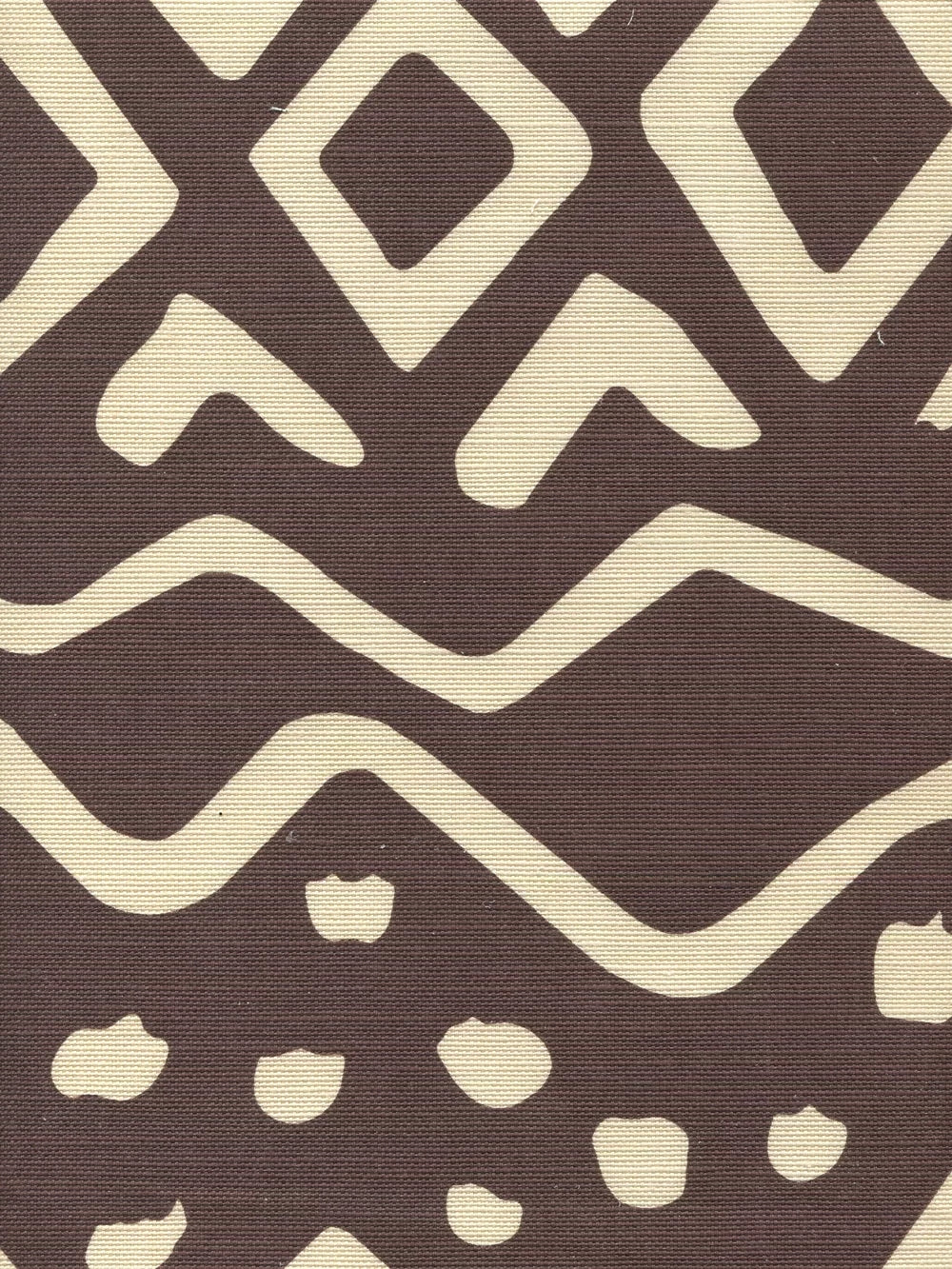 Deauville Prune on Tint fabric by Alan Campbell