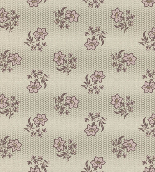 Edelweiss Wallpaper by Langelid Von Bromssen Rose Taupe