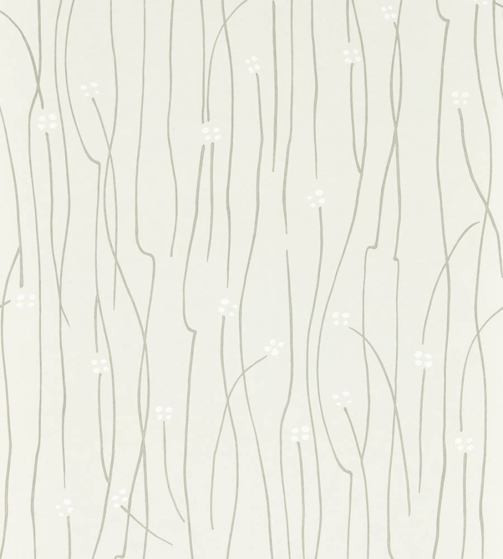 Eizou Wallpaper by Harlequin Silver/Frost/Chalk