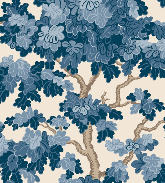 Eken Wallpaper by Sandberg Blue