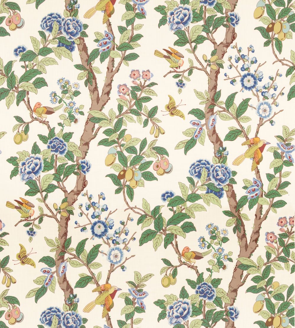 Eldon Fabric by GP & J Baker Blue/Green