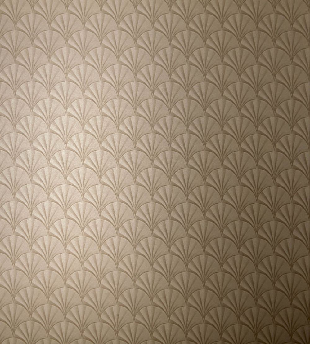Elodie Foil Wallpaper by 1838 Wallcoverings Burnished