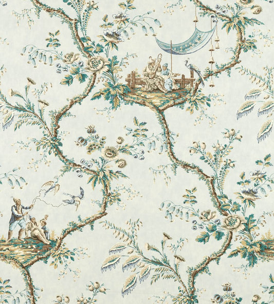 Emperors Musician Fabric by Zoffany La Seine