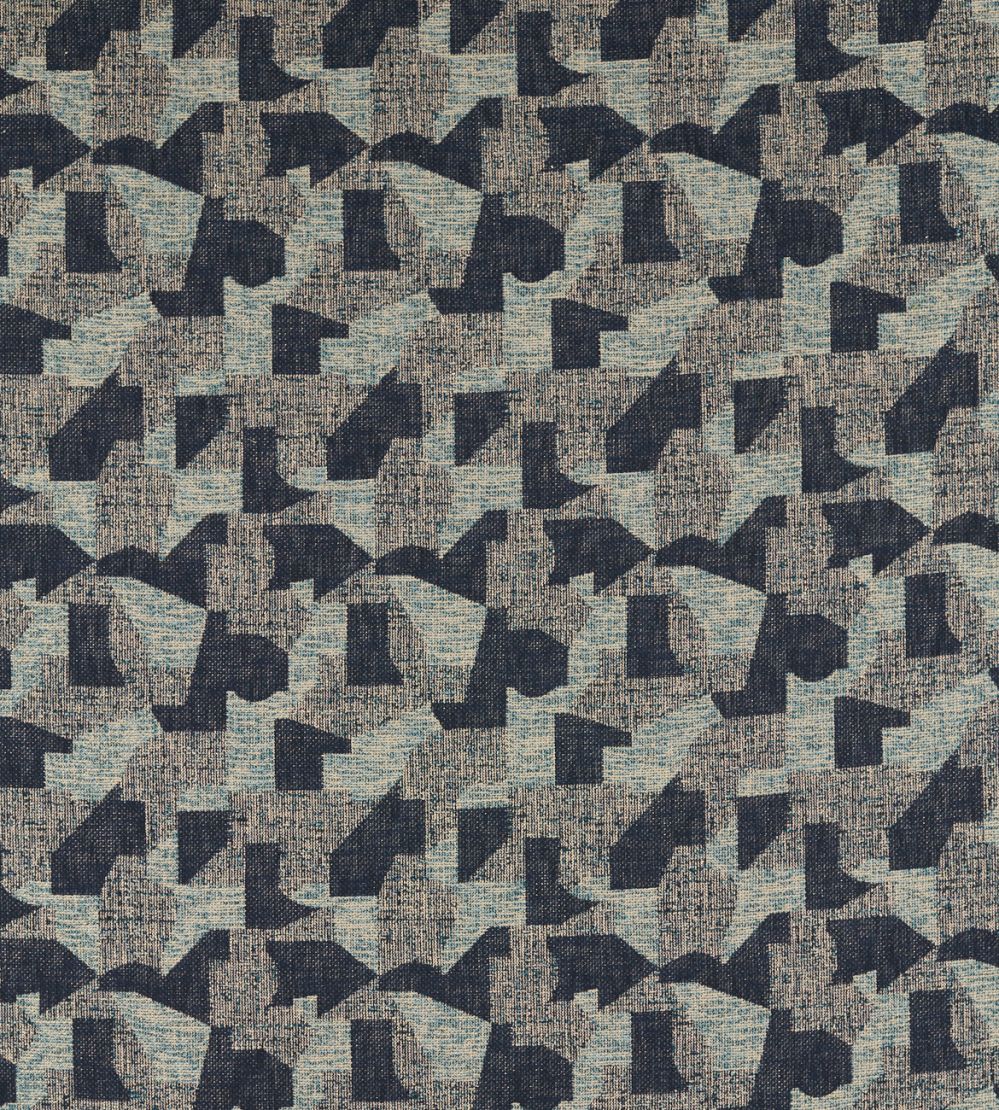 Espen Fabric by Clarke & Clarke Peacock