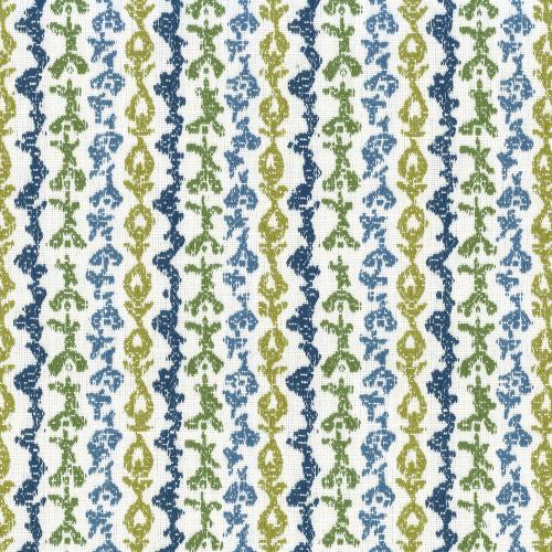 Eze Fabric by Marvic Textiles in Marine/Pomme